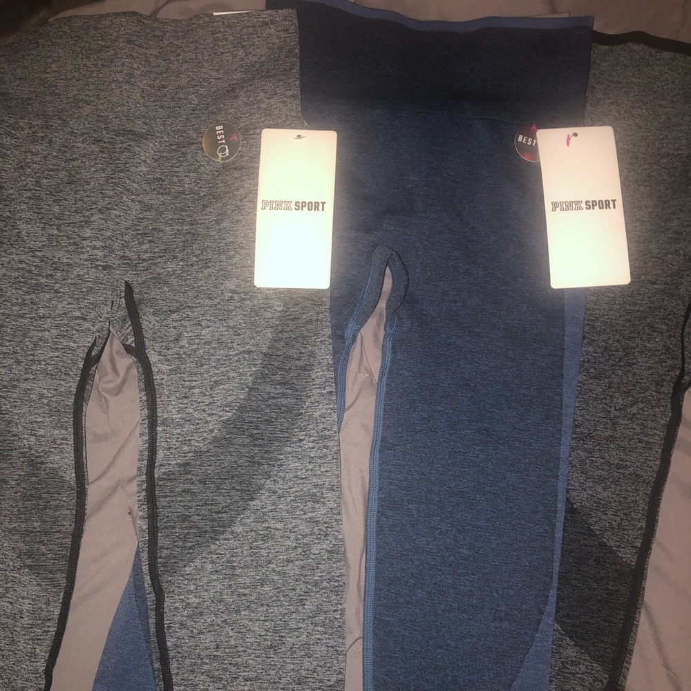 NEW pink sport seamless leggings